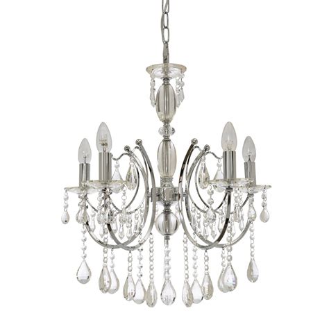 celine 5 light chandelier|Celine 5 Light Chandelier – Overstock.